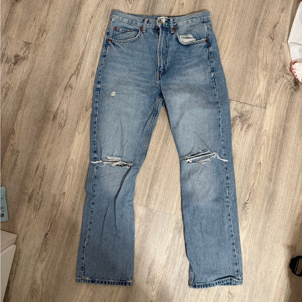 Zara Light Blue Denim Jeans
